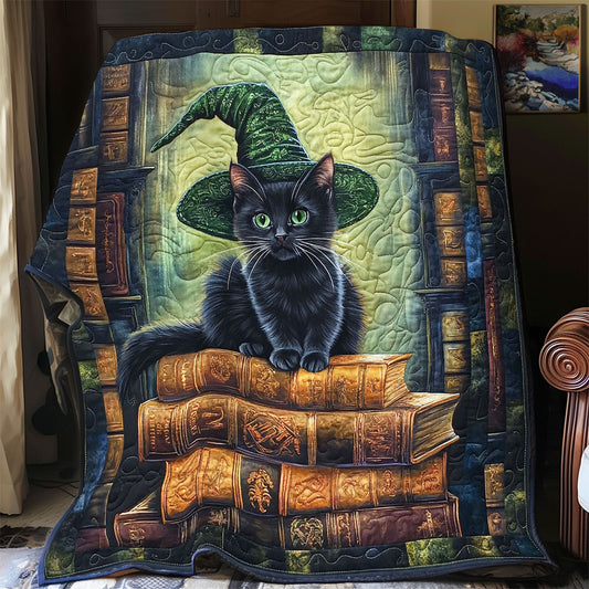 Witch Black Cat WY0202091CL Quilt