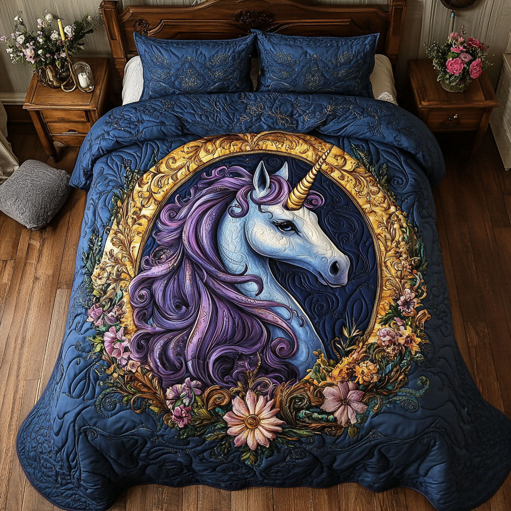 Unicorn Flower WT1701003CL Duvet Cover Set