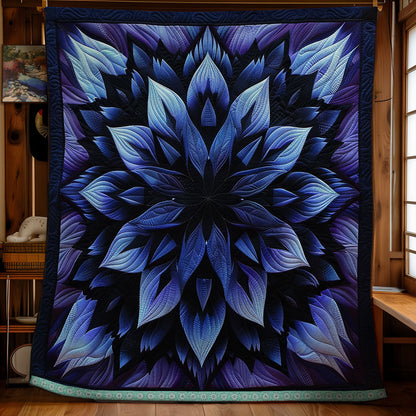 Mystic Blue Floral WN1309015CL Quilt