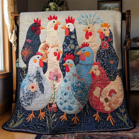 Hens WY1202110CL Quilt