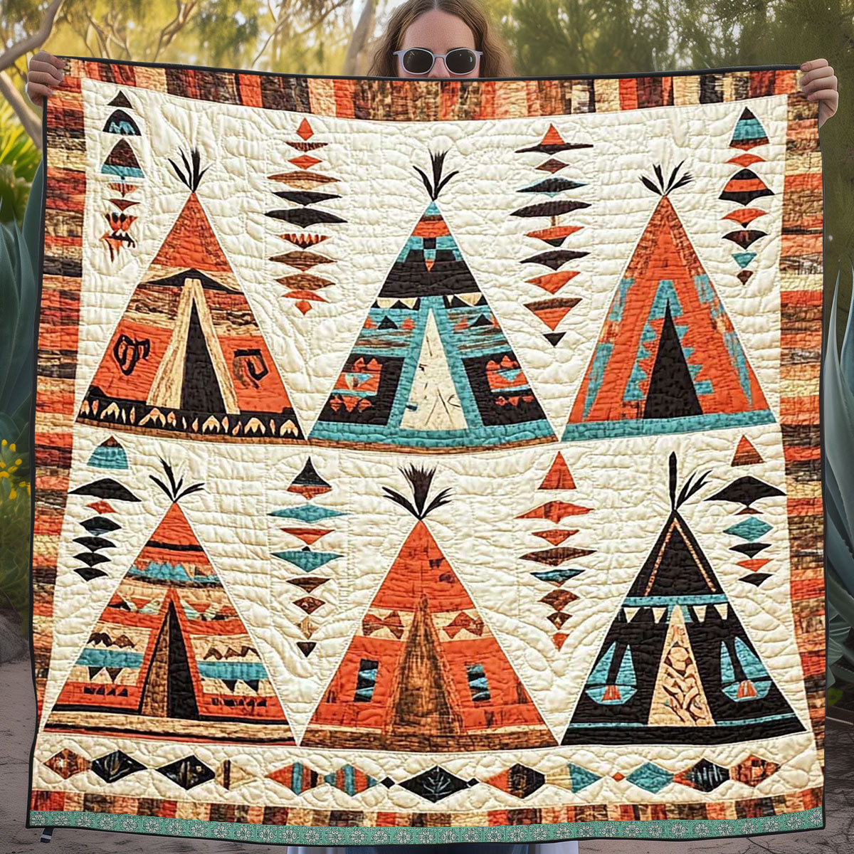 Native American WJ2409018CL Quilt