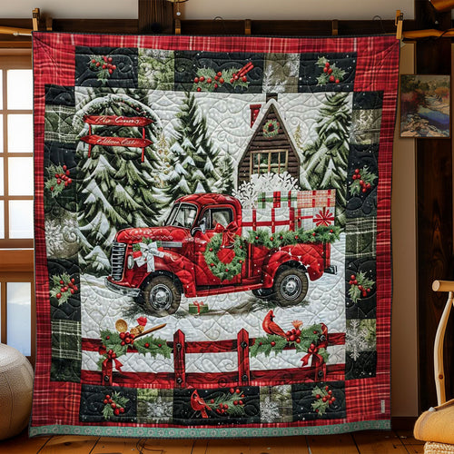 Gifts On The Red Truck Road WN1109011CL Quilt