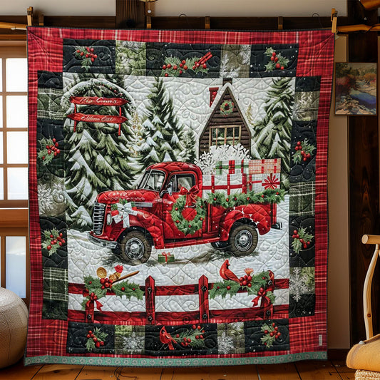 Gifts On The Red Truck Road WN1109011CL Quilt