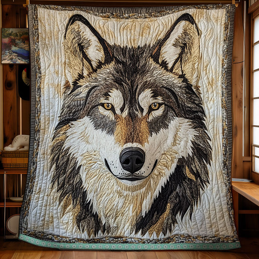 Wolf Portrait WX2211050CL Quilt