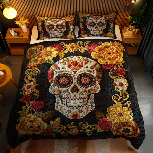 Golden Skull WN2110095CL Duvet Cover Set