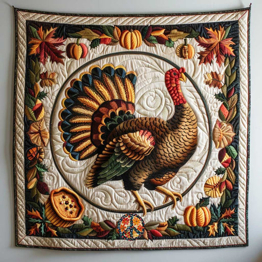 Harvest Turkey WN1410028CL Quilt