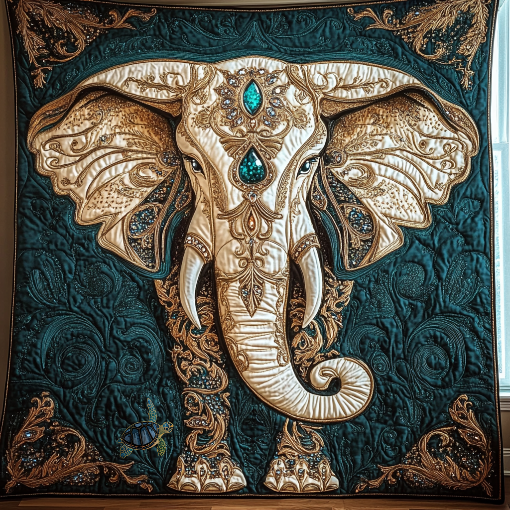 Majestic Elephant XR0312002CL Quilt