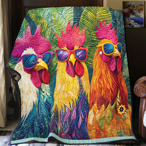 Cool Rooster Gangster WP1211034CL Quilt