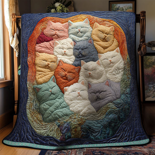 Sleeping Cat WX2011045CL Quilt