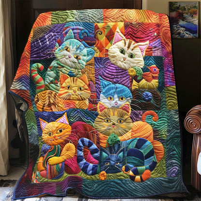 Artistic Cat YR2712014CL Quilt