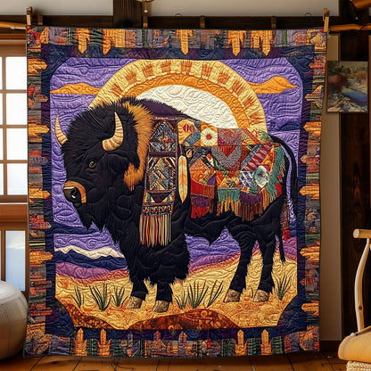 Bison Native American WJ2612003CL Quilt