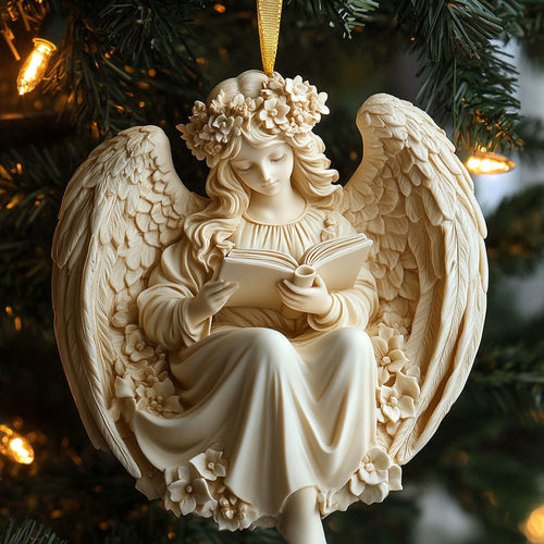 Angel Blessing Star WN1610001CL Christmas Ornament