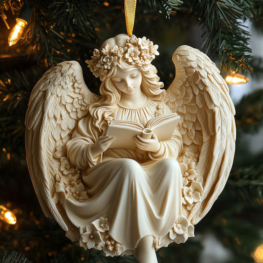 Angel Blessing Star WN1610001CL Christmas Ornament