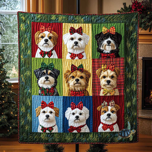 Dog Ribbon Adventure WN0110031CL Quilt