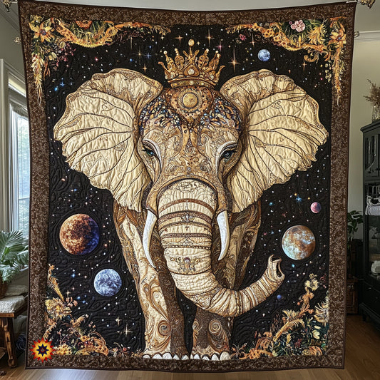 Elephant Queen WU0611012CL Quilt