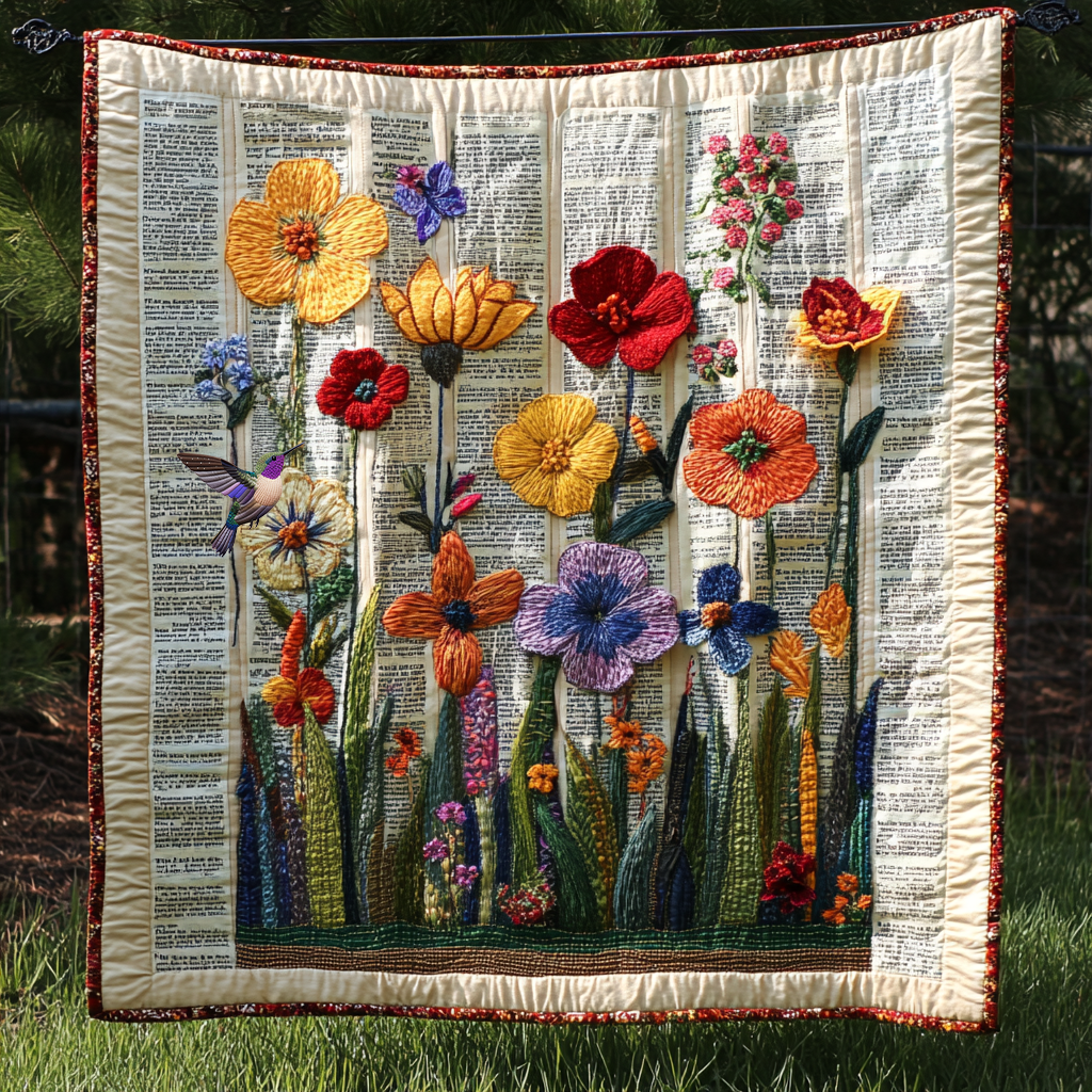 Flower YR1812017CL Quilt