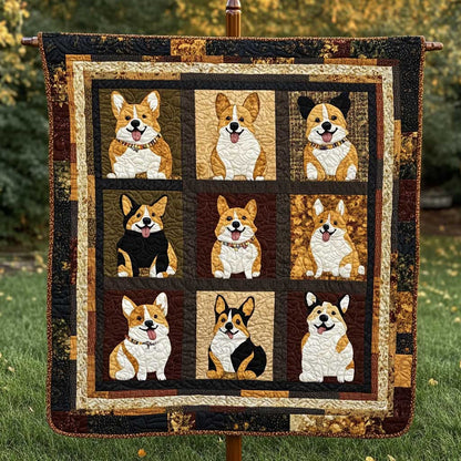 Sweet Corgi Dreams WN2709165CL Quilt