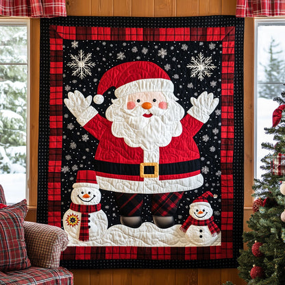 Christmas Snowman WJ1712006CL Quilt