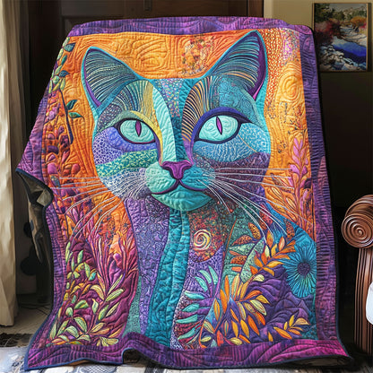 Cathedral Cat YR1901037CL Quilt