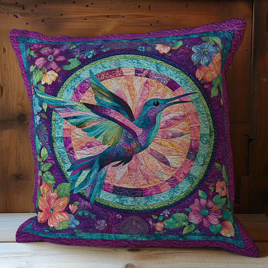 Magic Circle Hummingbird WY0301071CL Quilt Pillow Case