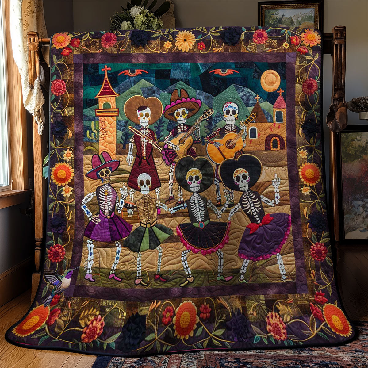 Skeleton Serenade WN2610005CL Quilt