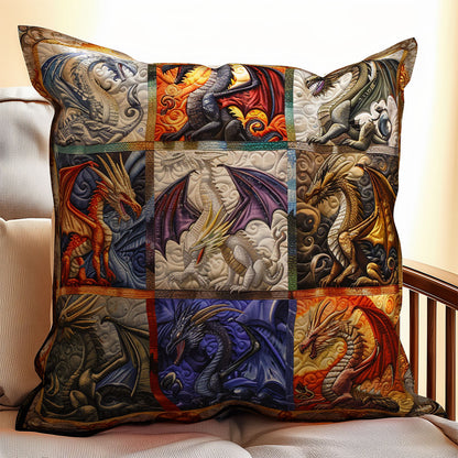 Colorful Dragon WY2701019CL Quilt Pillow Case
