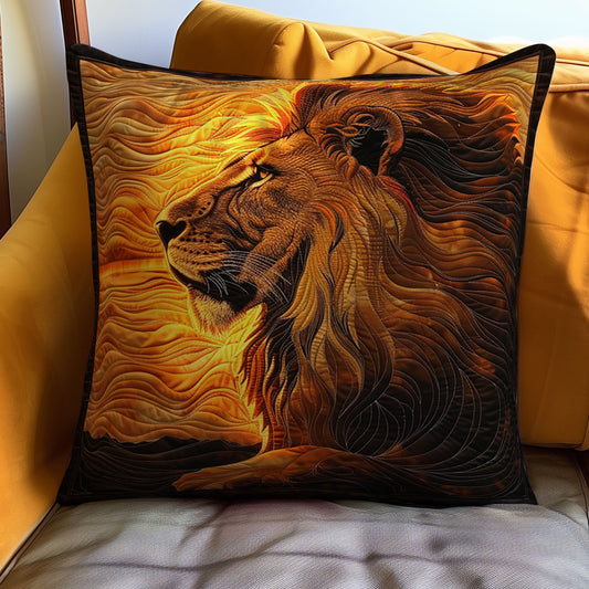 Lion WJ2210033CL Quilt Pillow Case