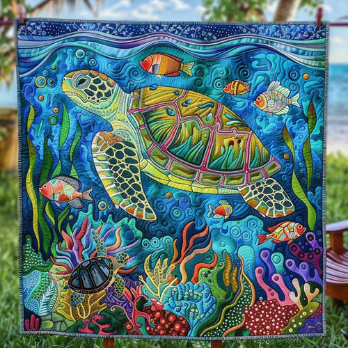 Turtle Sea Symphony WN1110012CL Quilt