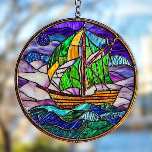 Royal Sailboat WY2801042CL Suncatcher