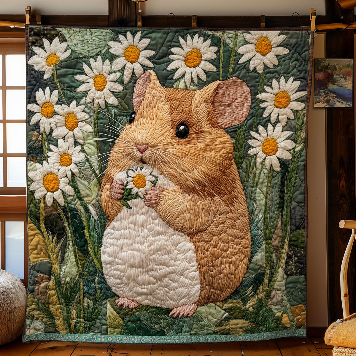 Hamster Cute WX0412030CL Quilt