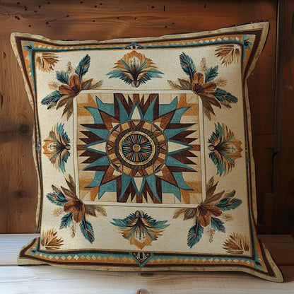 Native American Flower WY0602116CL Quilt Pillow Case