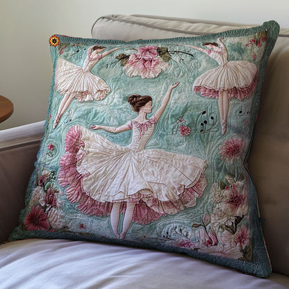 Ballerinas WY2212069CL Quilt Pillow Case