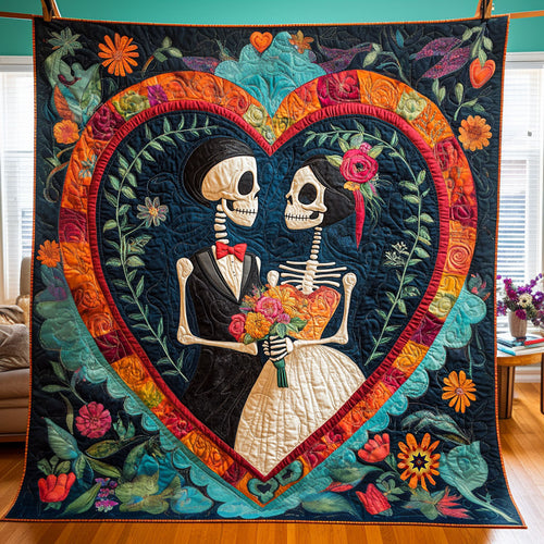 Calavera Wedding WJ0912001CL Quilt