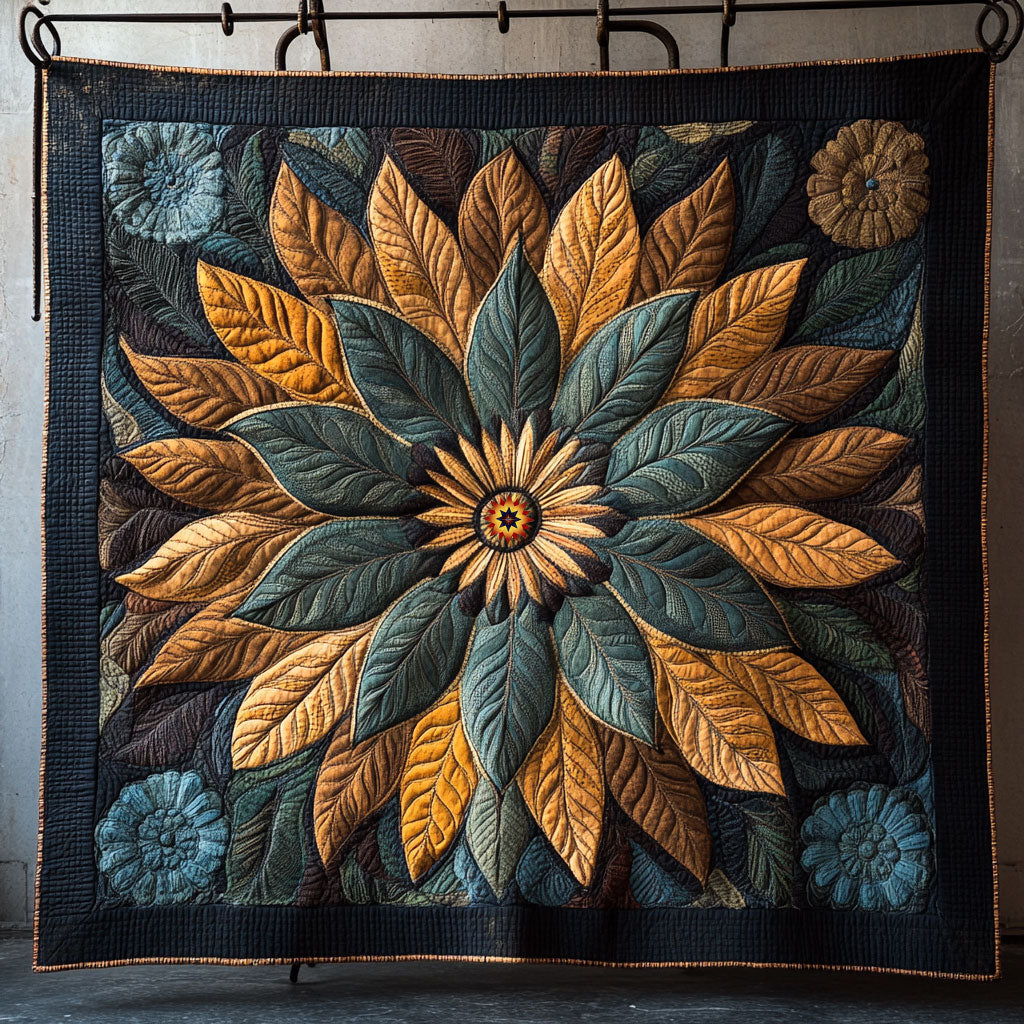 Native American Flower WJ0111011CL Quilt