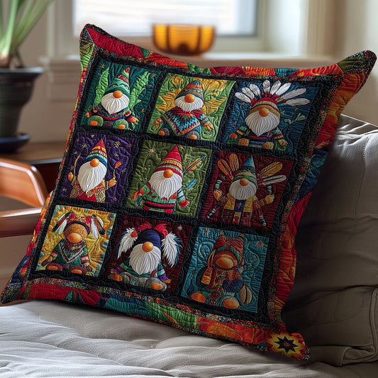 Native American Gnome WY2212049CL Quilt Pillow Case