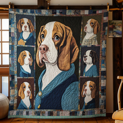 Graceful Basset Hound WN2509112CL Quilt