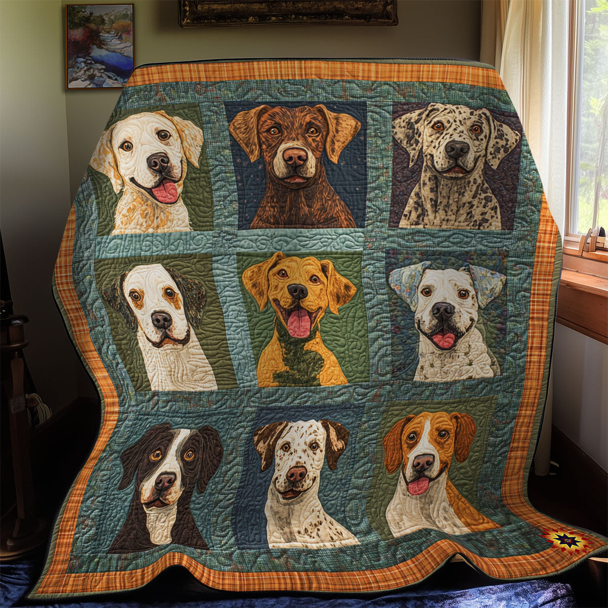 Happy Dog WY1211017CL Quilt