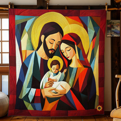 Abstract Holy Family WY1511009CL Quilt