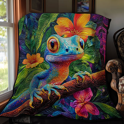 Colorful Lizard WY1411020CL Quilt