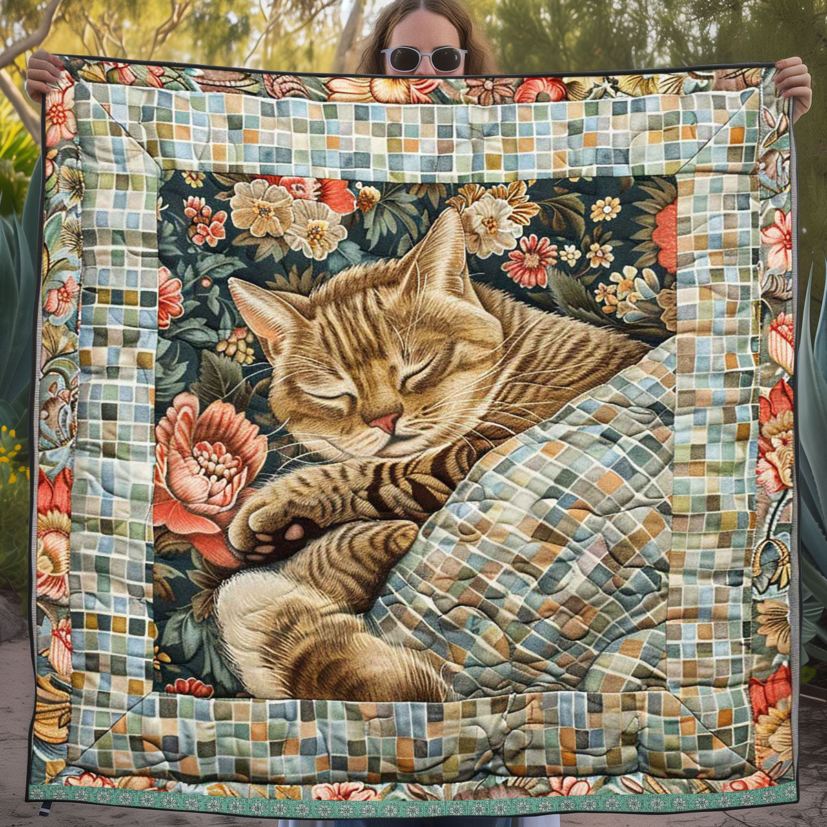 Sleeping Cat WJ2809018CL Quilt