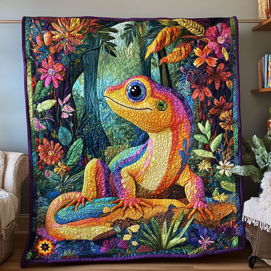 Rainbow Lizard WX0911030CL Quilt