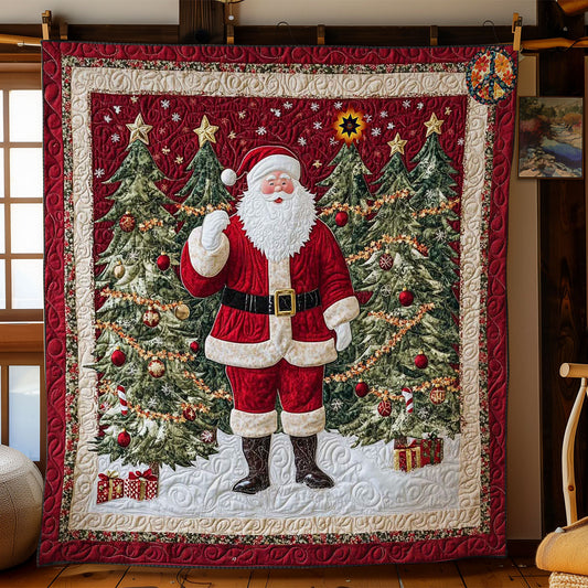 Merry Santa Bliss WN1212032CL Quilt