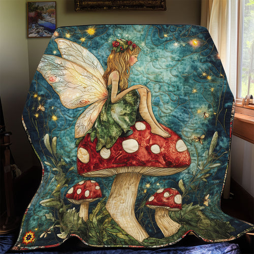 Fairy Tale Mushroom  WX2612024CL Quilt