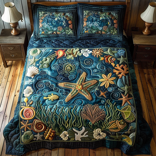 Sea Life WY0301029CL Duvet Cover Set