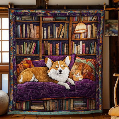 Corgi Sofa Slumber WN0310033CL Quilt