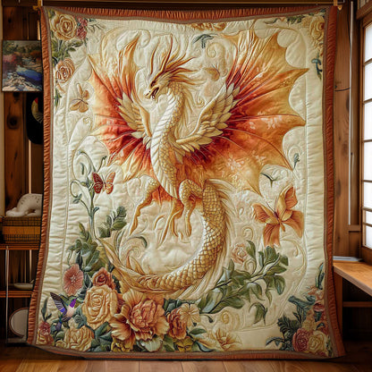 Beautiful Dragon WY2712005CL Quilt