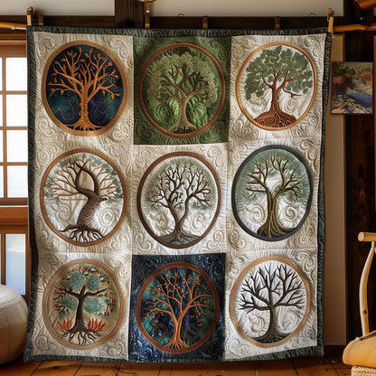 Whispering Tree Of Life WN0601027CL Quilt