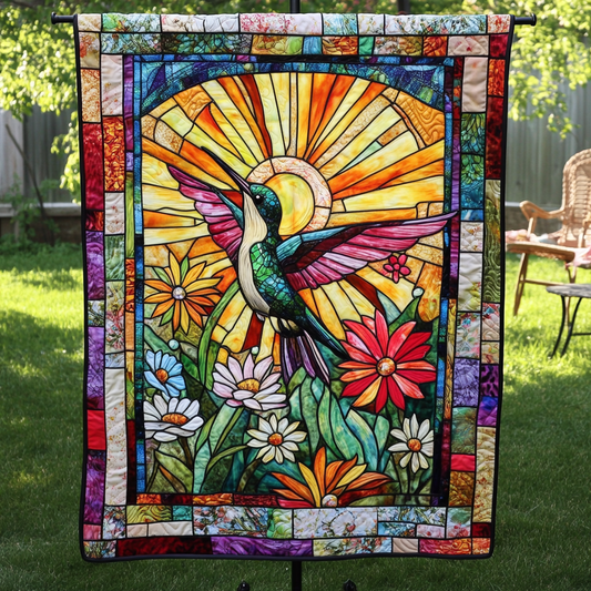 Prismatic Hummingbird WN2009067CL Quilt