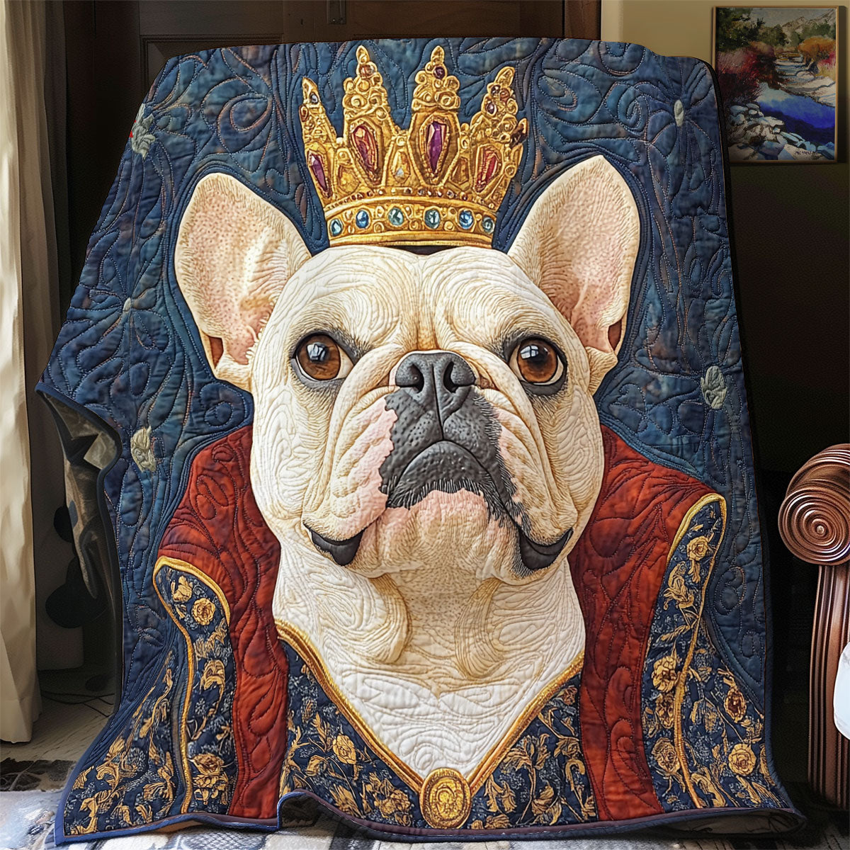 King Dog WY1911065CL Quilt