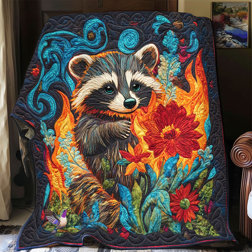 Mystic Raccoon WY2312046CL Quilt